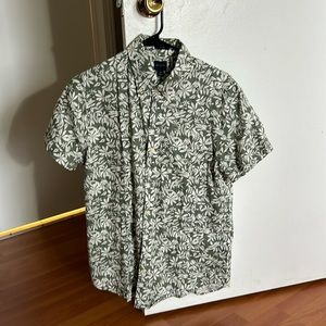 Green Medium J Crew Button Up